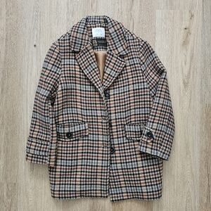 Zara Manteco Pea Coat Size 10